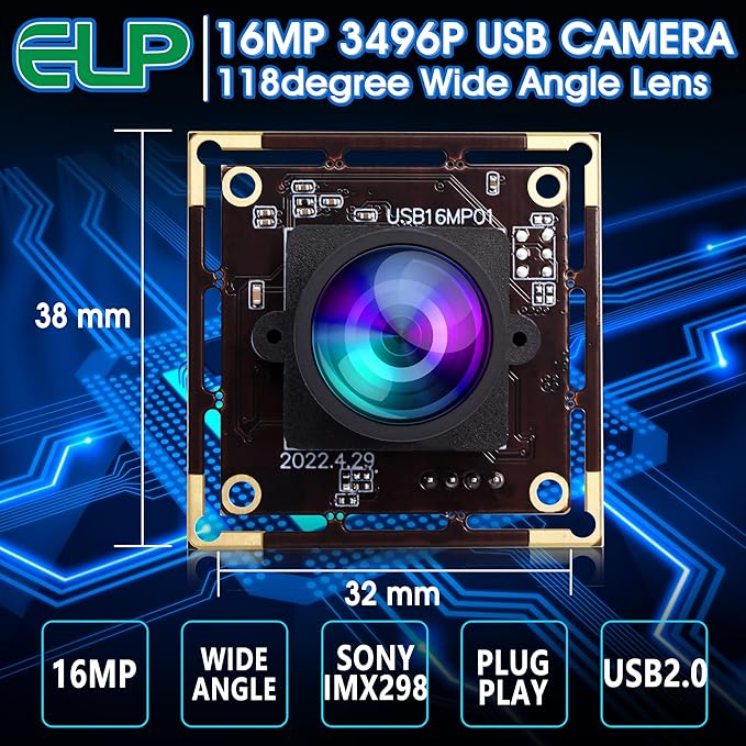 H120 No Distortion Lens