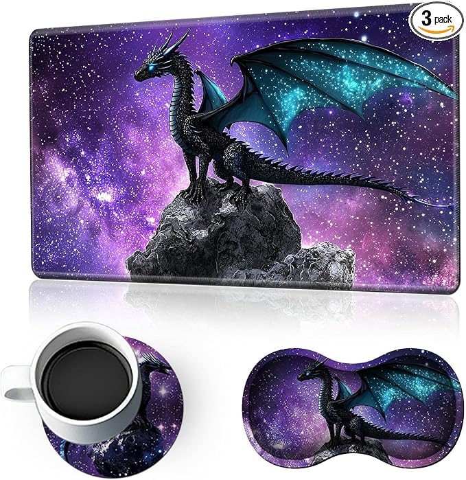 Dragon Purple Starry Sky