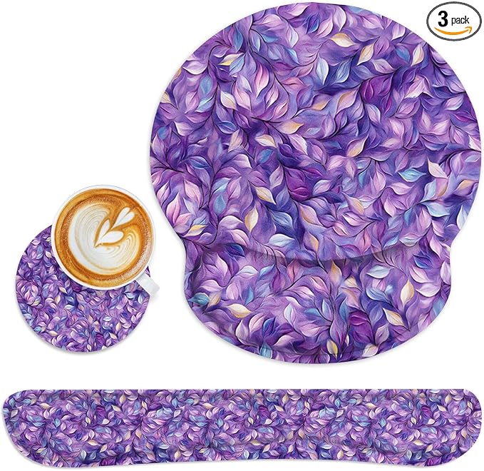 Purple Leaves Oil Painting