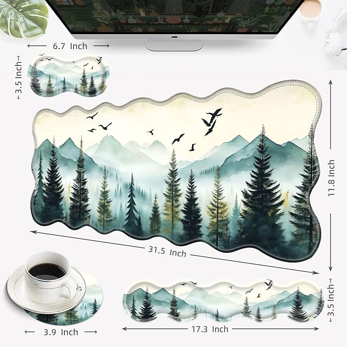 6 Misty Forest and Mountain
