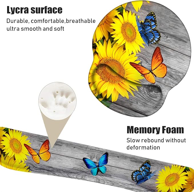 Sunflower and Butterfly