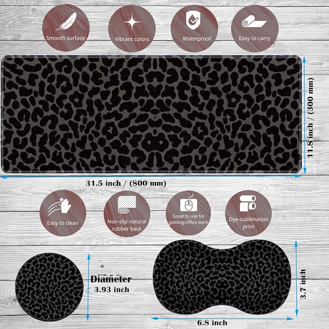 Black Leopard Print