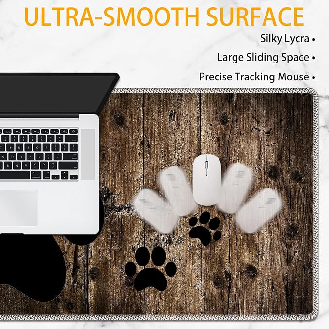 Cute Dog Paw Prints