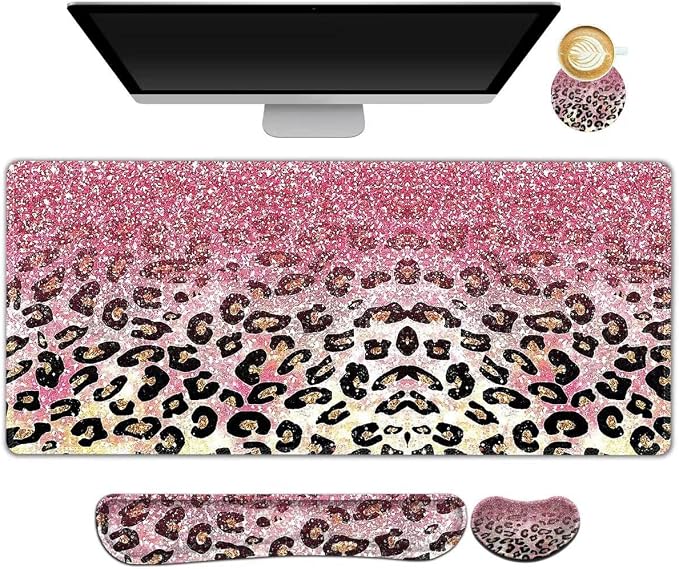 Pink Leopard Print