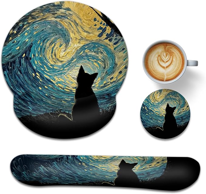 Starry Night Cat