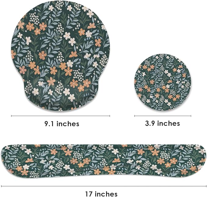 Vintage Green Floral