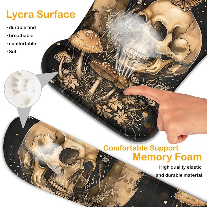 Butterfly Moon Skull