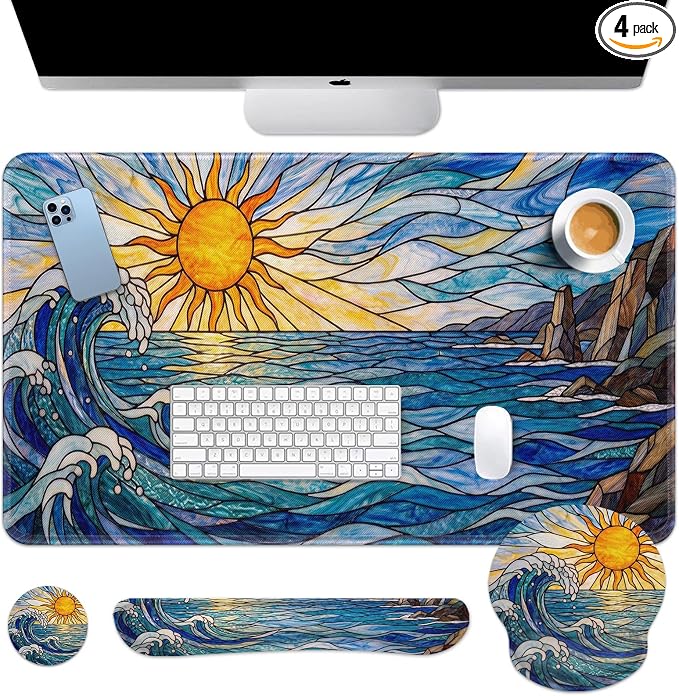 Blue Sunset Ocean