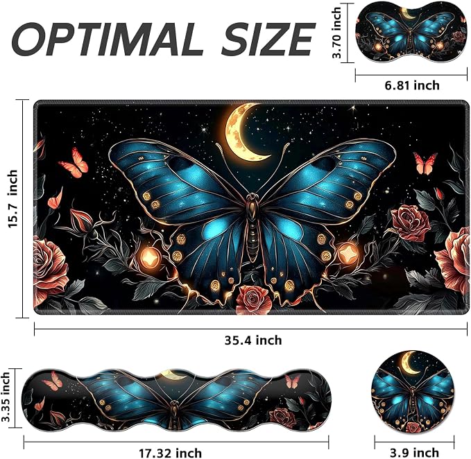 Butterfly Roses Moon