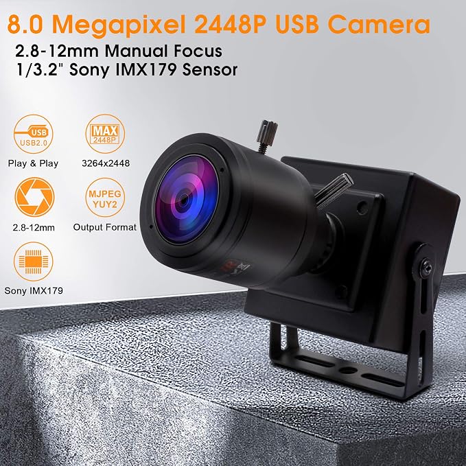 8MP USB Camera