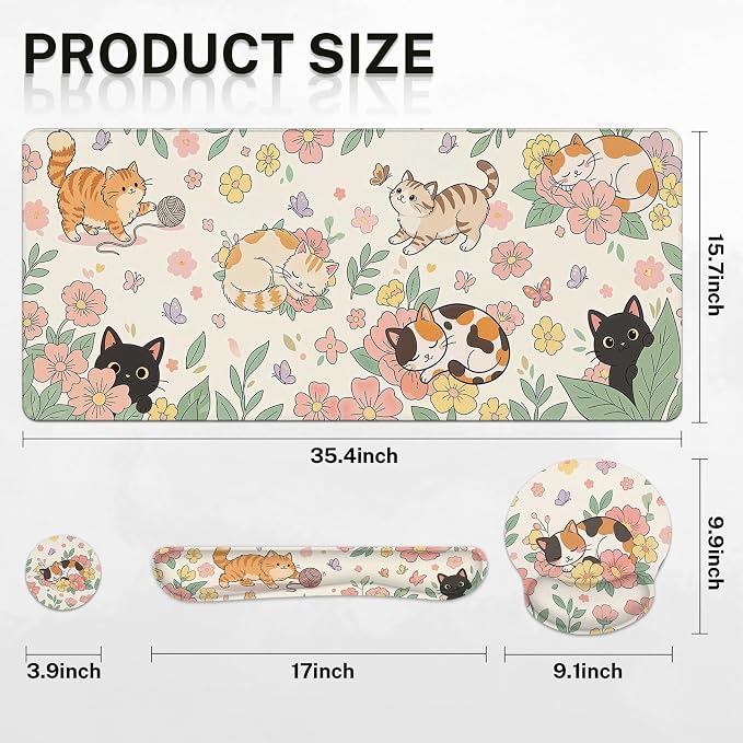Floral and Cat
