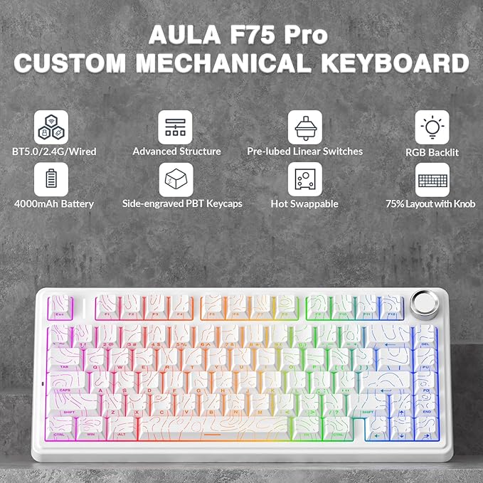 F75 Pro-Line White