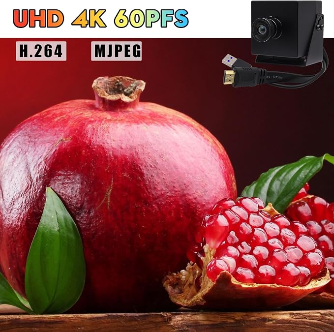 with 120 degree Distorition-Free Lens