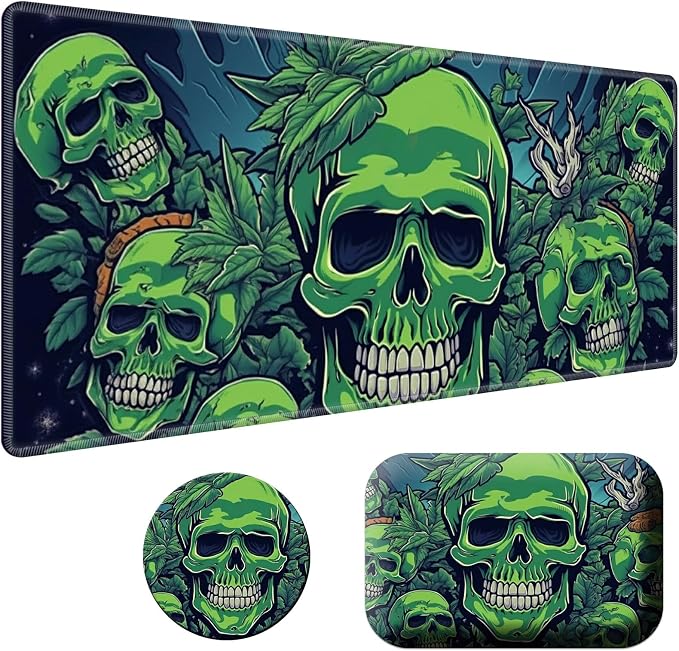 Green Forest Skull