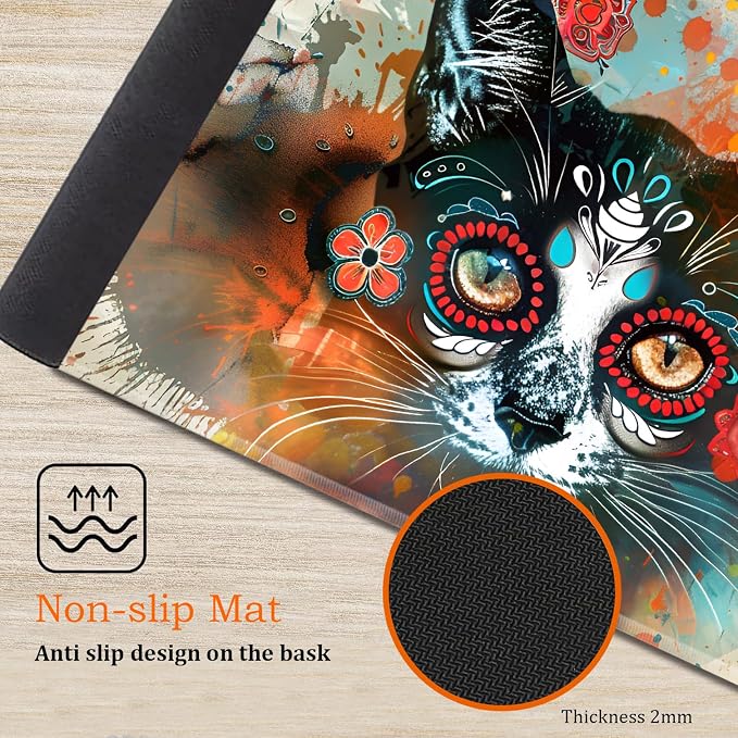 Artistic Cat Face
