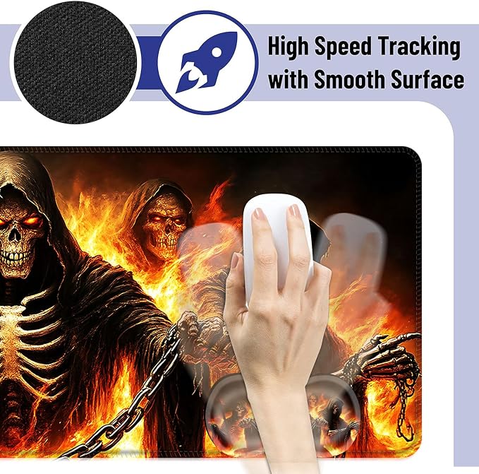 Flaming Skull