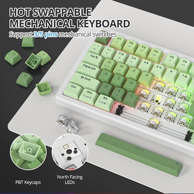82 Matcha Green/White Switch