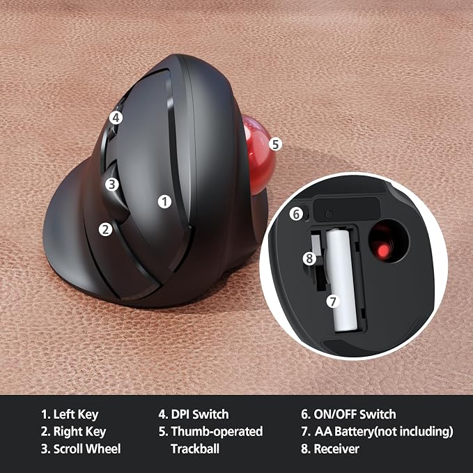 Black With Trackball