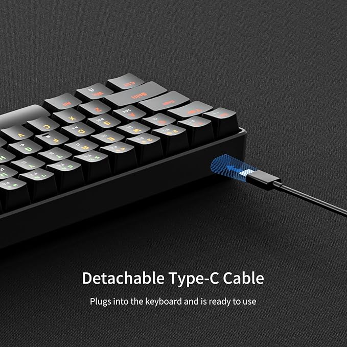 black keycaps-red switch