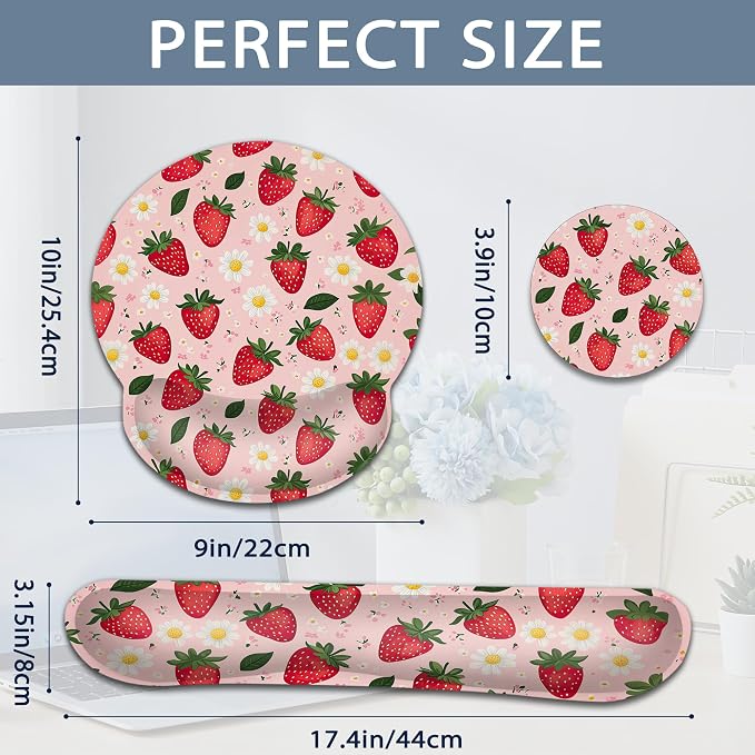 Cute Strawberry Flower