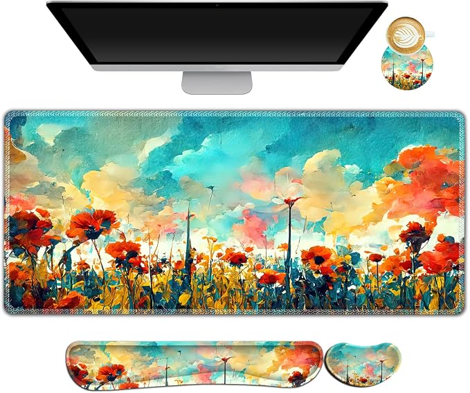 Oil Painting Flowers Plants