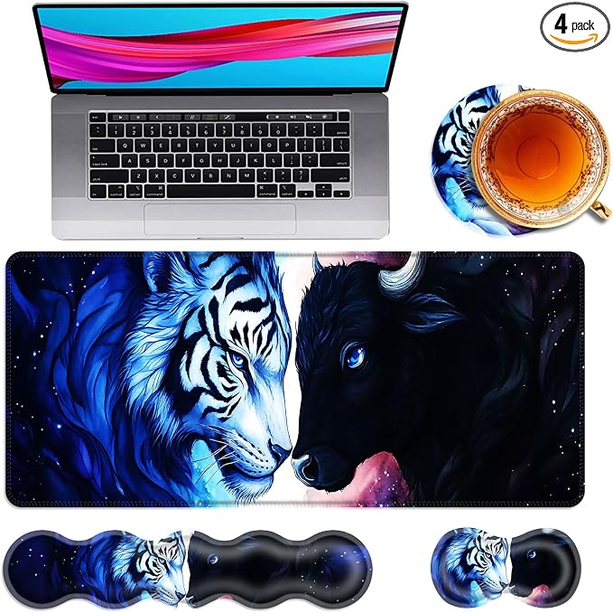 Tiger and Cow