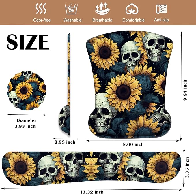 Skull Sunflower