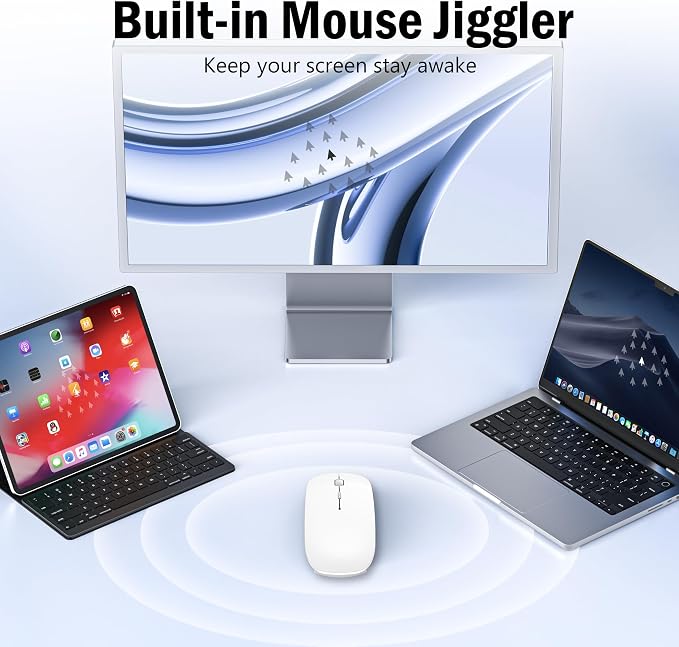 Wireless Bluetooth Mouse (White)