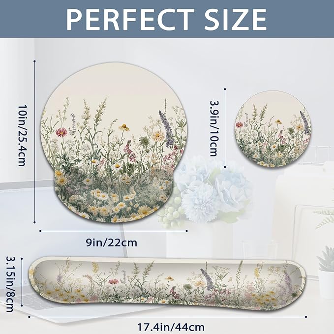 Wildflower Floral Vintage Garden Flowers