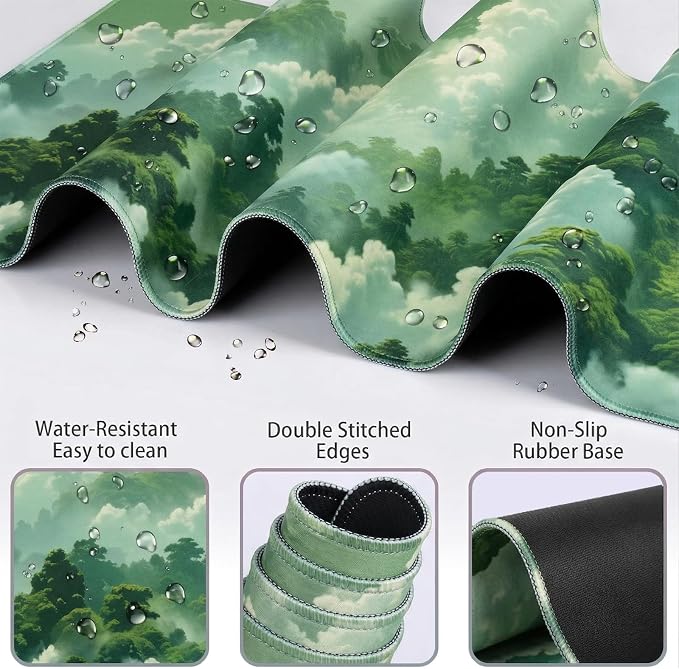4pcs Green Sky