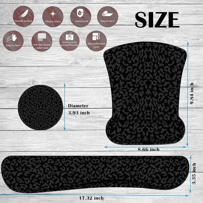 Black Leopard Print