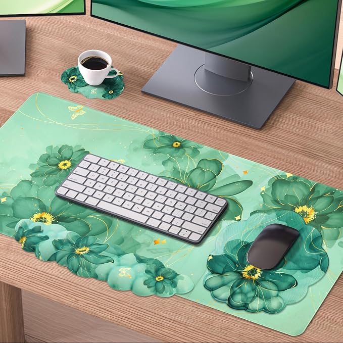Dark Green Stained Petal