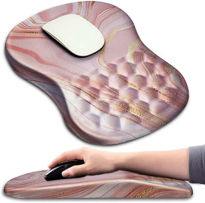 HK009-Pink Gold Marble