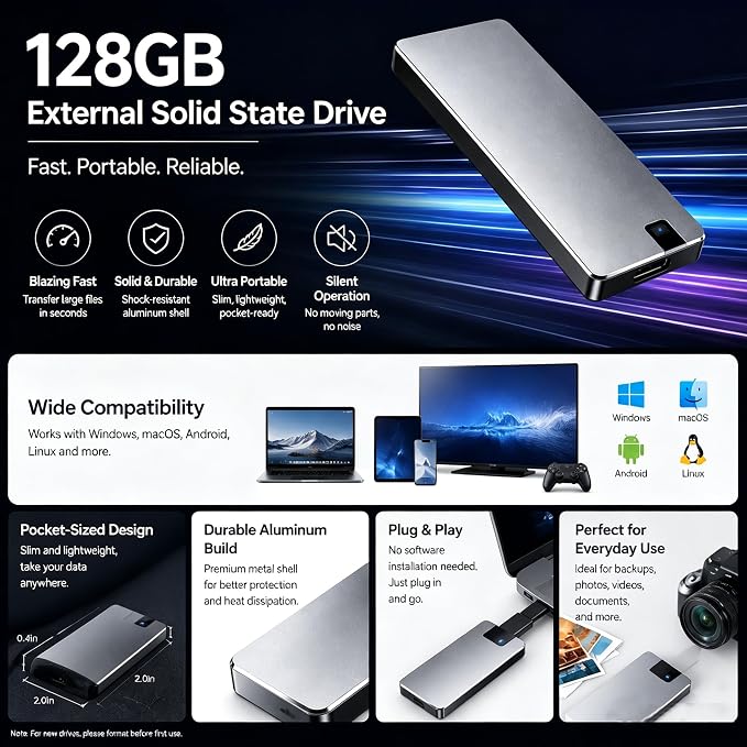 128GB-Silver