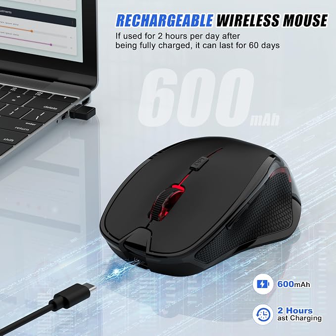 Bluetooth Wireless Mouse (Black)
