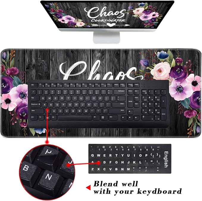 Chaos Coordinator Quotes Vintage Watercolor Floral