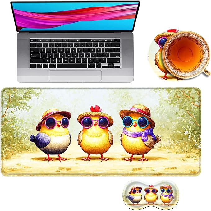Cute Chickens With Hats-2-1