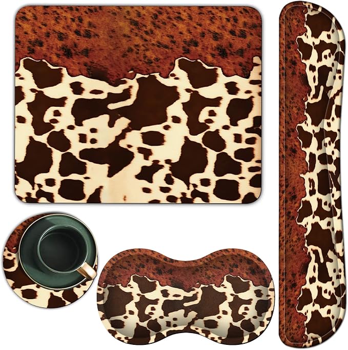 Vintage Cow Print