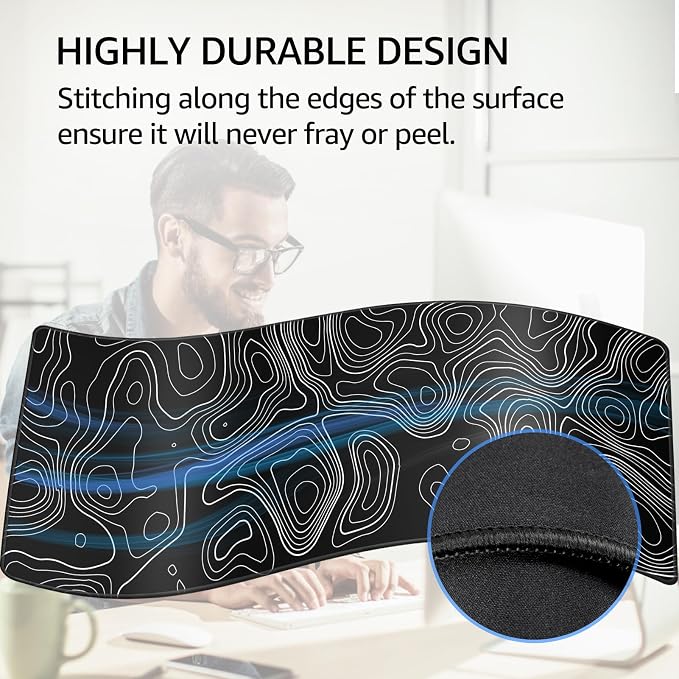 Black Topographic