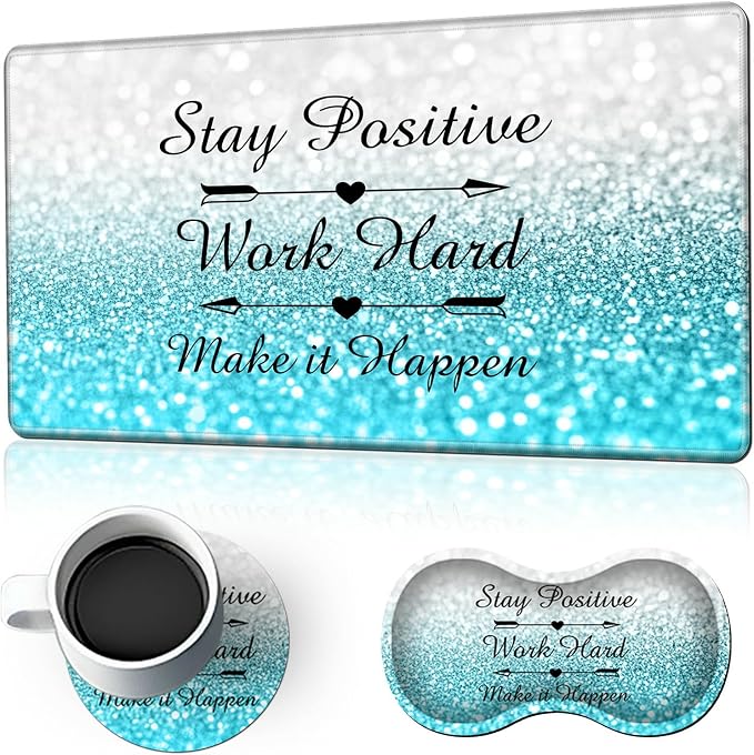 Blue Flash Stay Positive