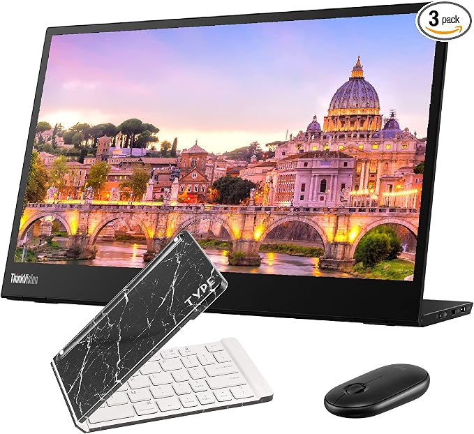 2) Black Mouse, Marble Black Keyboard