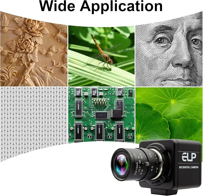 260fps USB Camera with 2.8-12mm Zoom Lens