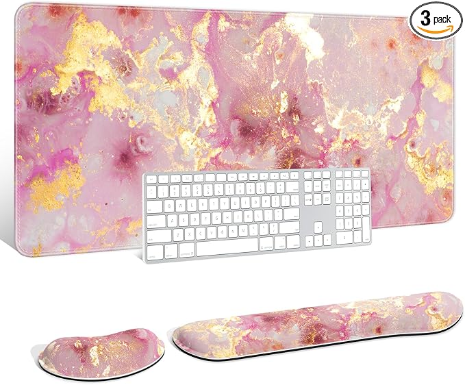 Pink Gold Marble