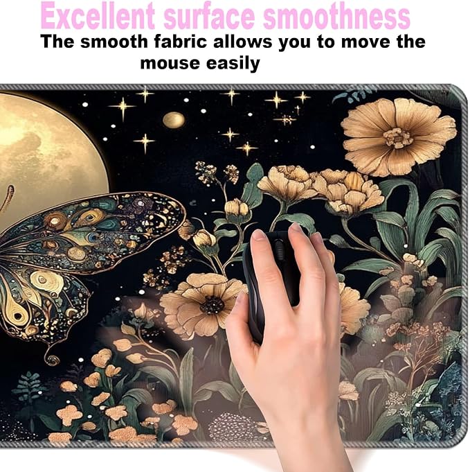 Flower Butterfly Moon