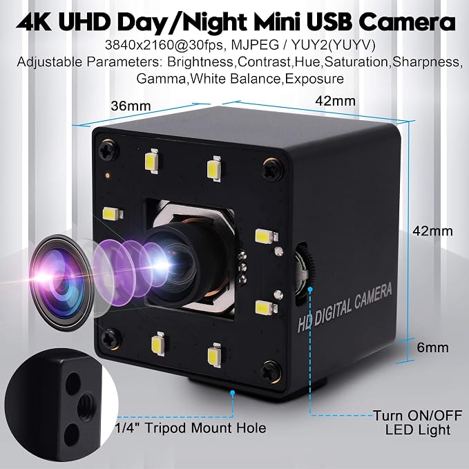 100° Lens with Light