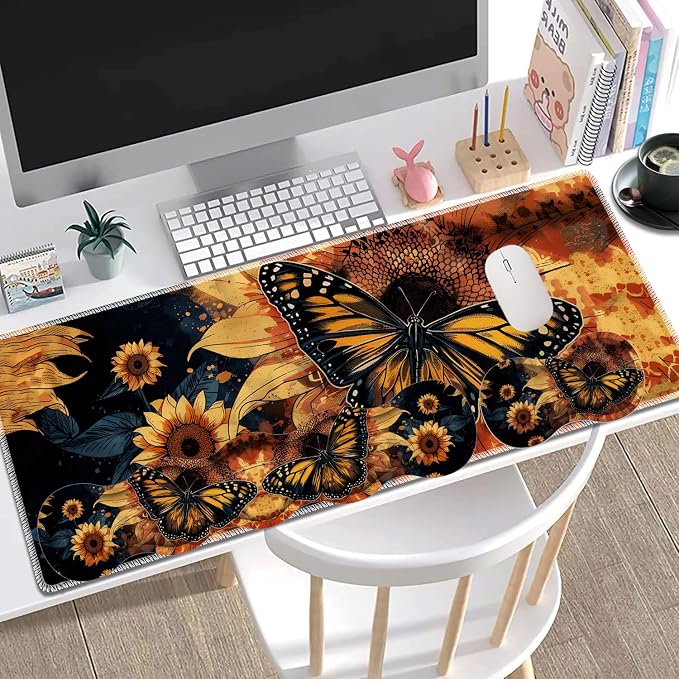 Sunflower and Butterfly