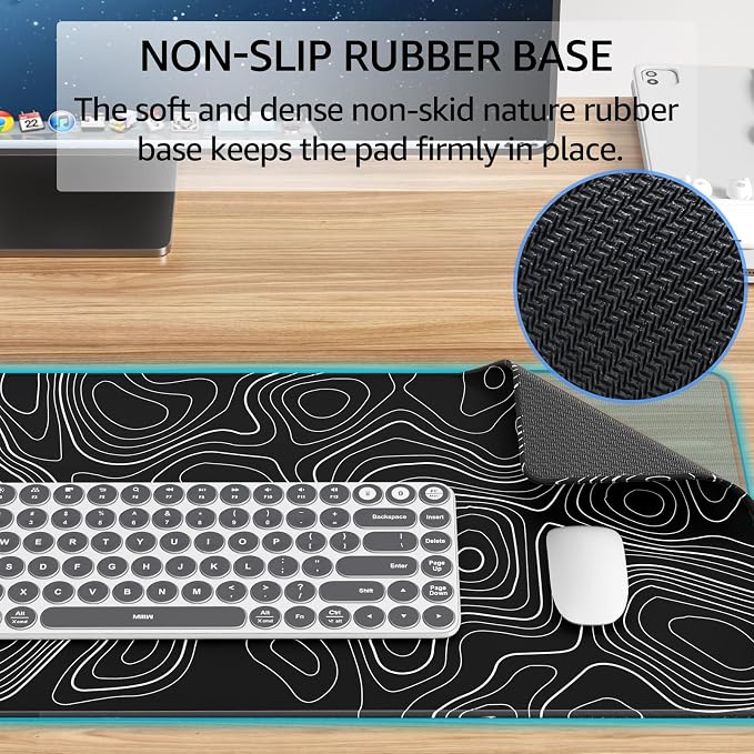 Black Topographic