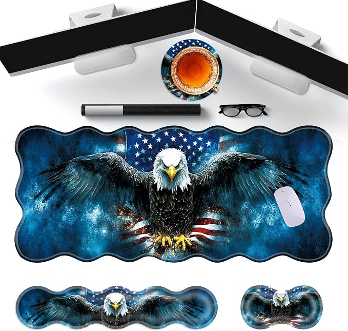 American Flag Bald Eagle