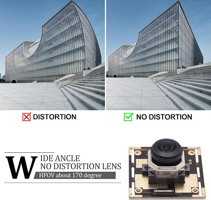 170Degree Wide Angle Autofocus Lens Camera Module