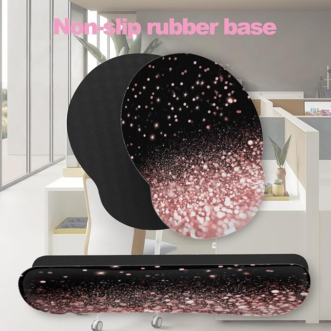 Rose Gold Glitter